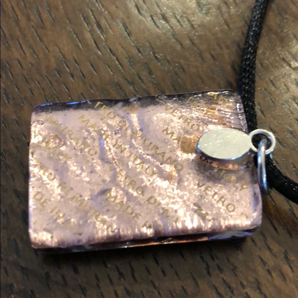 Glass pendants on string necklaces - Picture 4 of 8